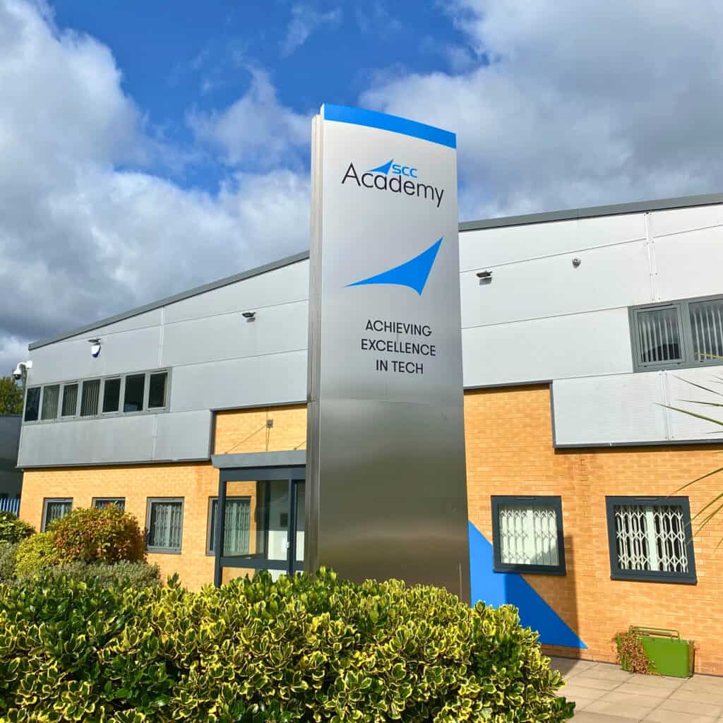 Photograph of the SCC Academy exterior