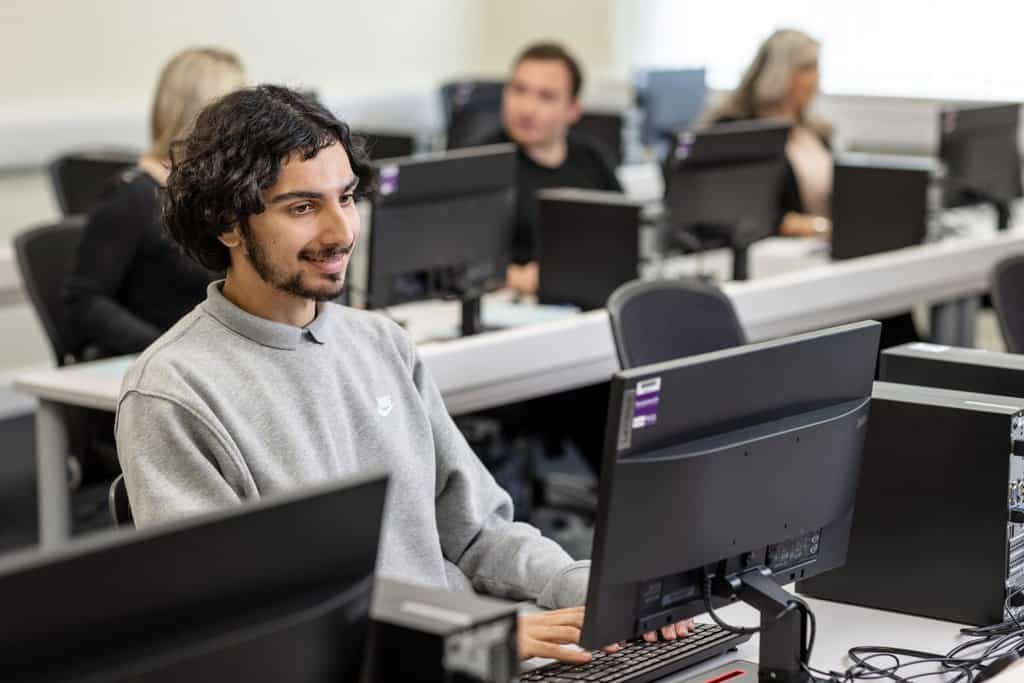 Photo of a Netcom Training student