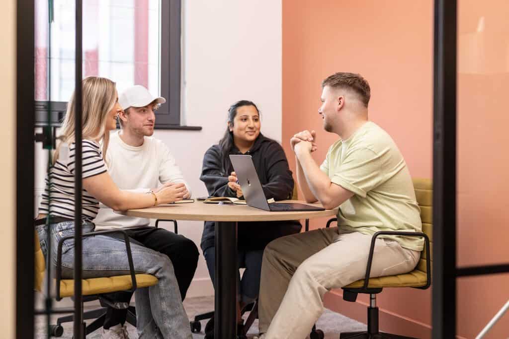 Photo of a group of students