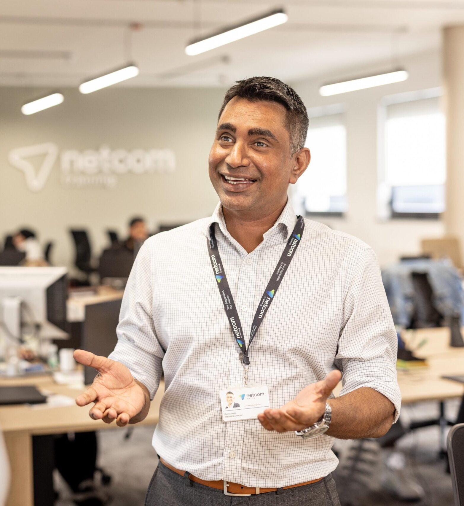 Photo of Netcom Training's managing director